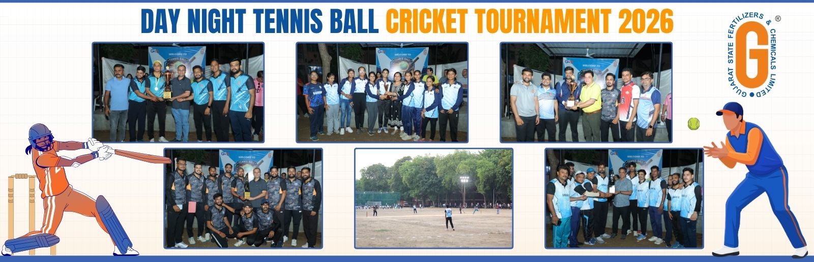 Cricket tournament banner